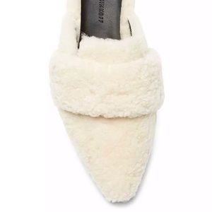Rebecca Minkoff Raimee Genuine Shearling Mule
